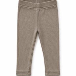 Bløde ribleggings – Beige